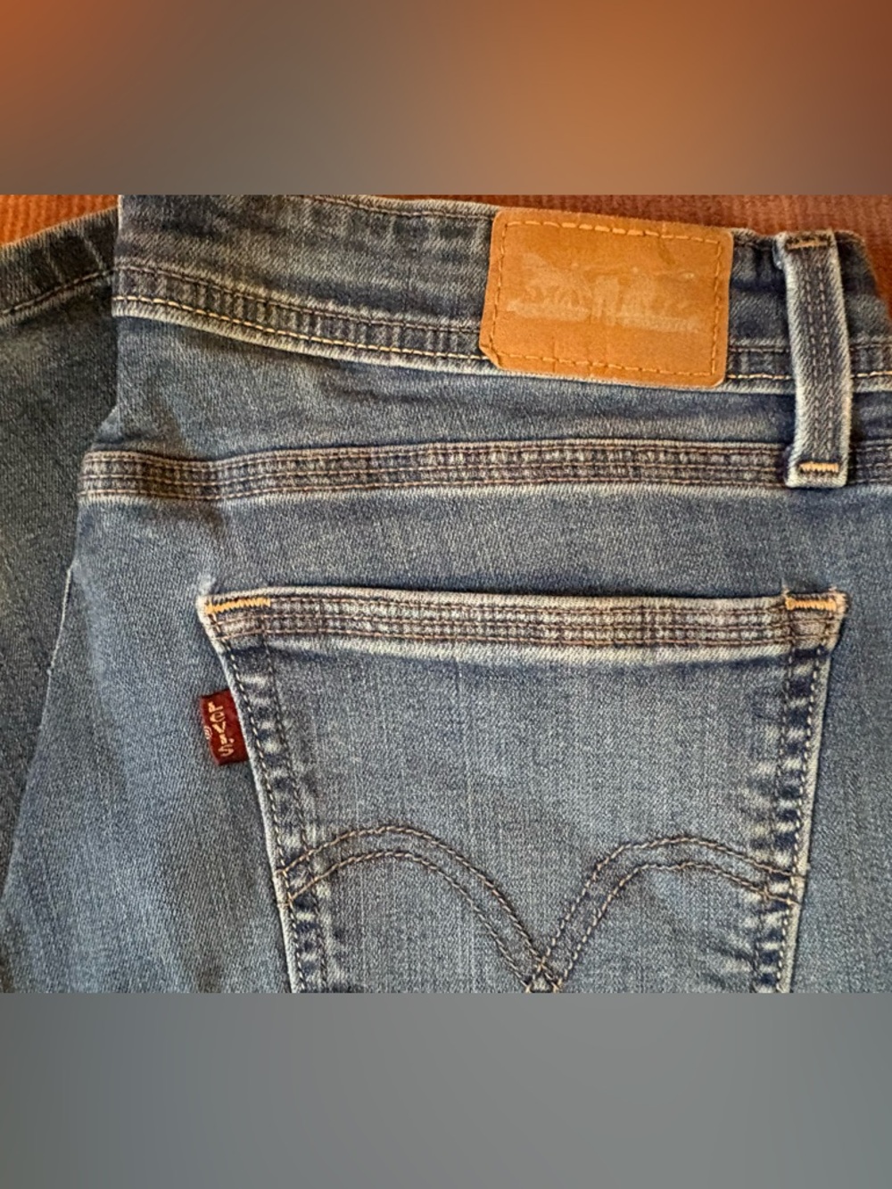 Levi's Women's Light Blue Straight Leg Jeans
